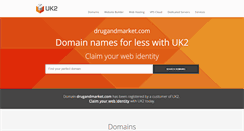 Desktop Screenshot of drugandmarket.com
